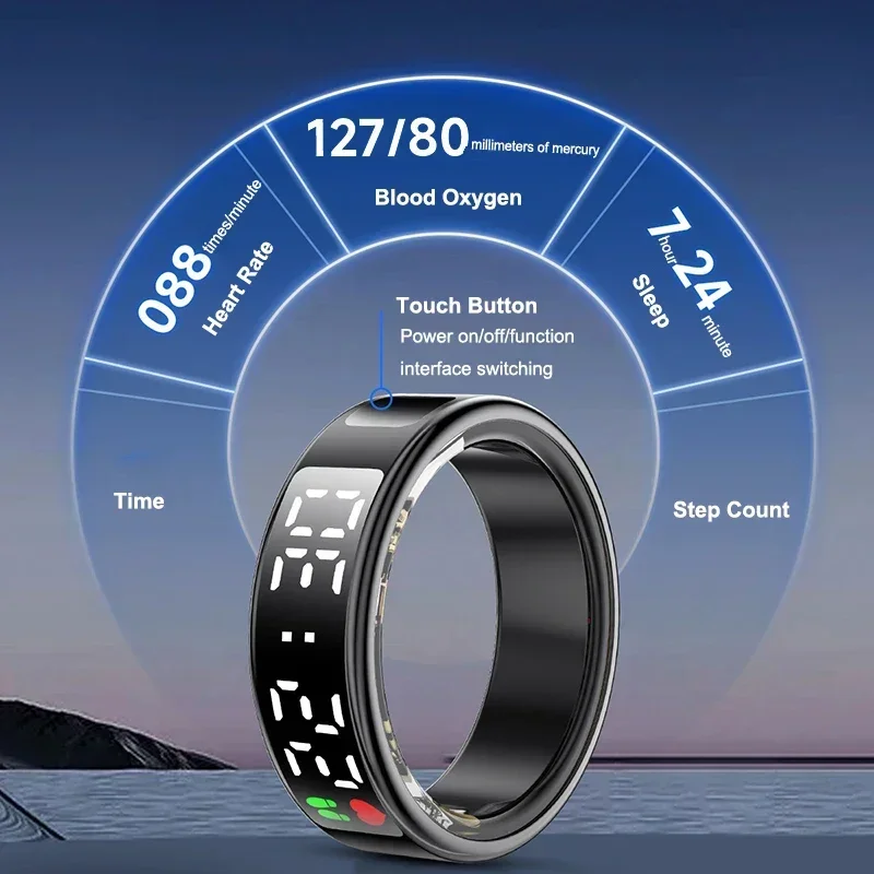 Smart Ring For Men Women Multi - Smart Ring Health recension och pris