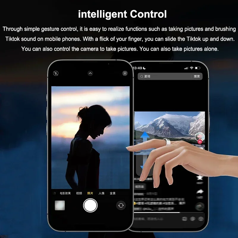 Smart Ring For Men Women Multi - Smart Ring Health recension och pris