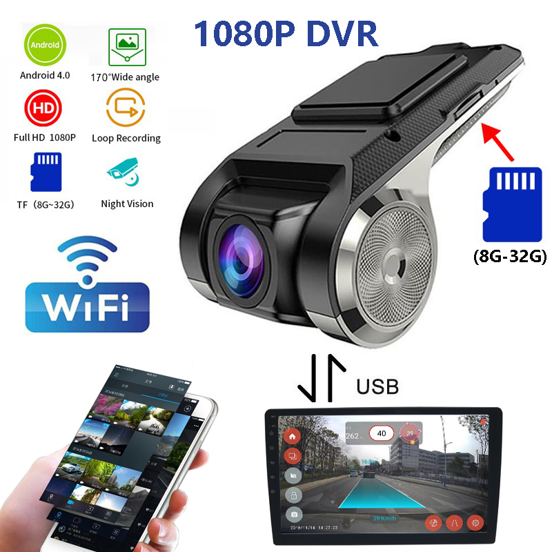 HD USB+Wifi Car Dash DVR Recor - Usb Sound Card External recension och pris