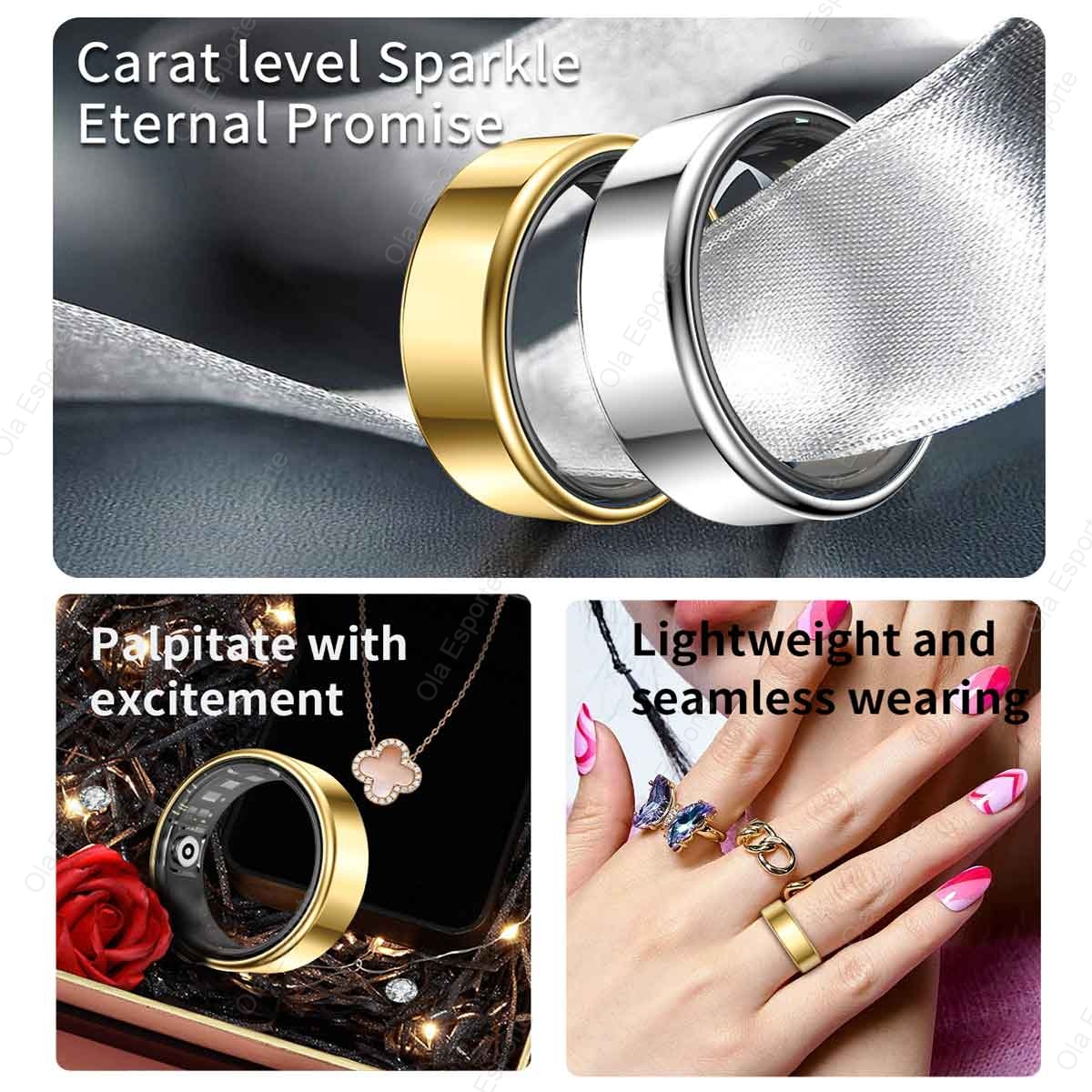 New Multi-Functional Smart Rin - Smart Ring Health recension och pris